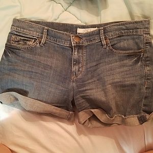 Ann Taylor The Loft cute jean shorts